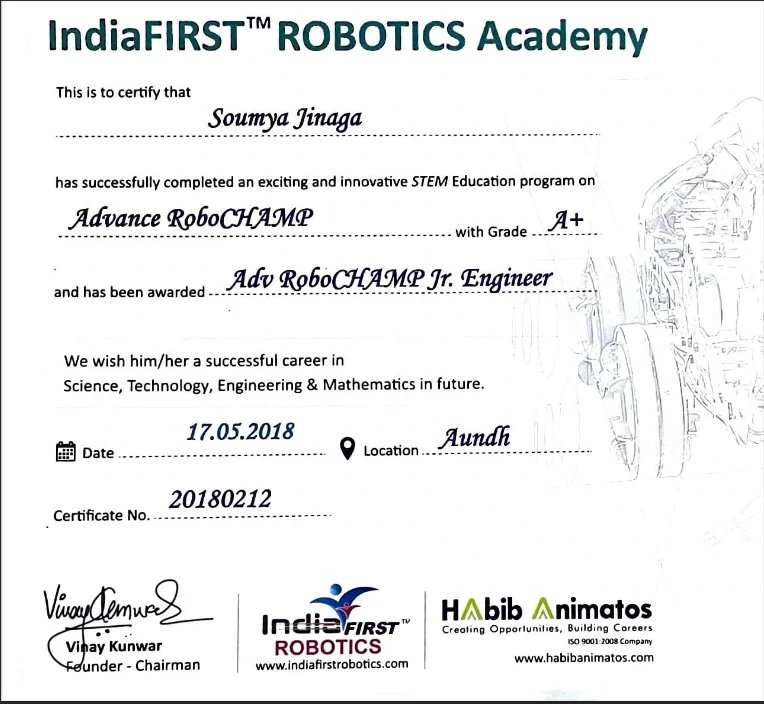 India First Robotics Img